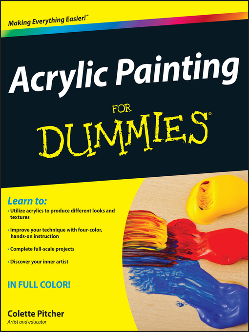 Title details for Acrylic Painting For Dummies by Colette Pitcher - Wait list